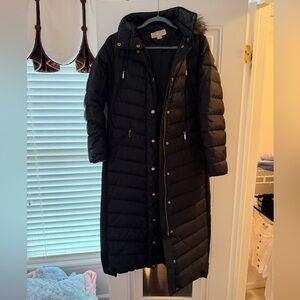 MICHAEL Michael Kors Quilted Black Puffer Coat